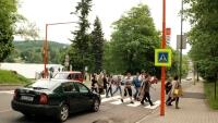 Jablonec nad Nisou,  přechod ulice U Přehrady